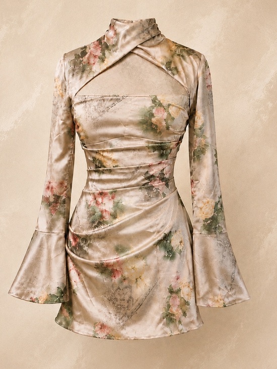 House of CB Dresses & Skirts - House of CB Toira Floral Corset Mini Dress